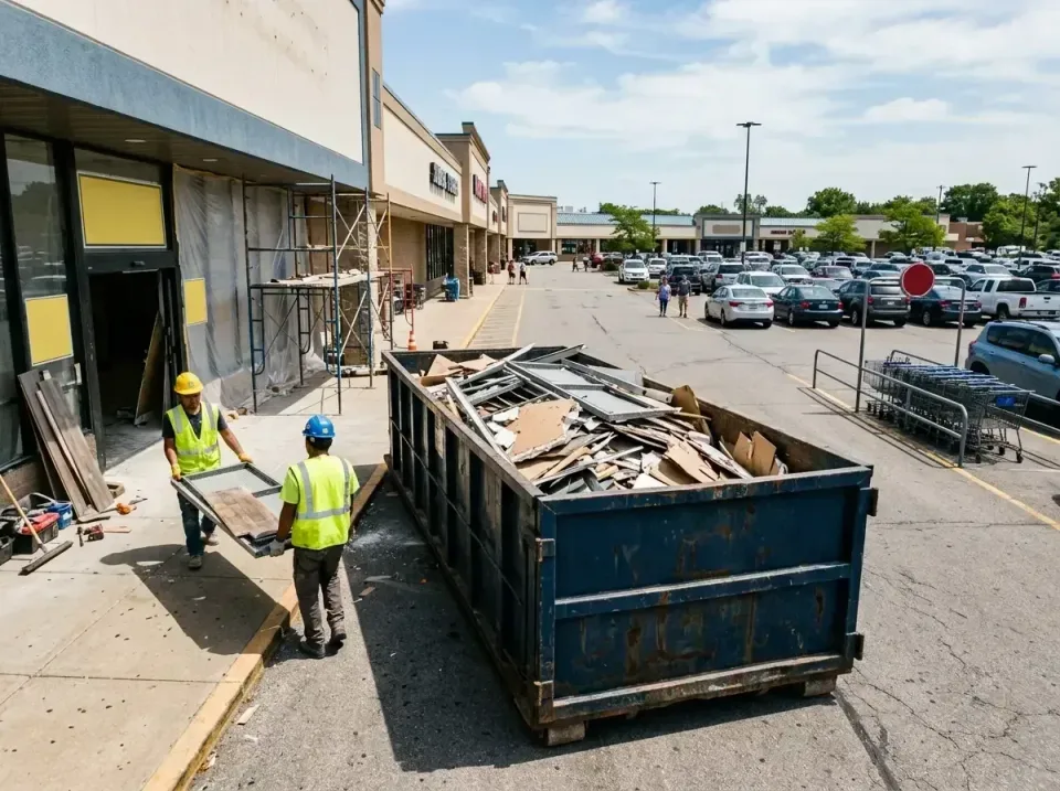 retail-store-renovation-debris-003 — frequently asked questions, Roll-off Dumpster Rentals in Rockville, MD
